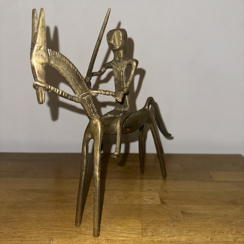 Rare vintage cast bronze - bronze, horse
