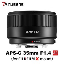 7Artisans AF 35mm F1.4 APS-C Auto Focus Lens for Fujifilm Fuji X Mount Cameras