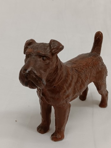 Antique airedale terrier cold - ,