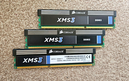 Corsair xms3 6gb - corsair,