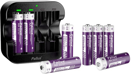 8pack pallus aa lithium - 8pack,