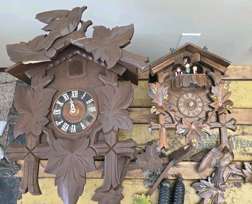 Lot cuckoo clocks - cuckoo,