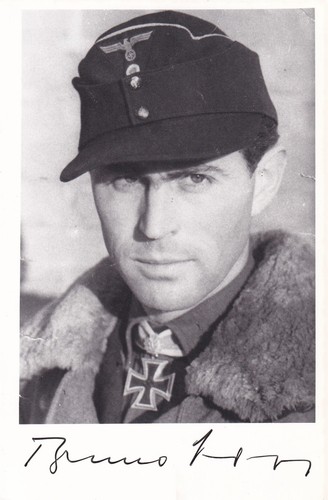 Photo signed bruno kahl - photo, by