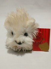 Keel Toys Westie /plush Dog Toy ~  Red Collar  West Highland White with tags  (5
