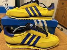 Mens Adidas Originals Trainers SL76 . Size Uk 10. Yellow. 