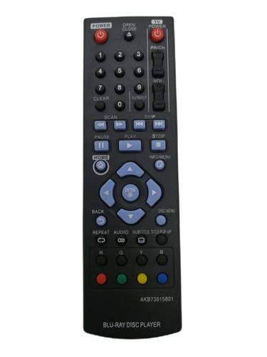 Remote control for bp325 - remote, 3d