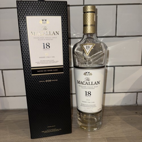 Macallan sherry oak empty - 18, (