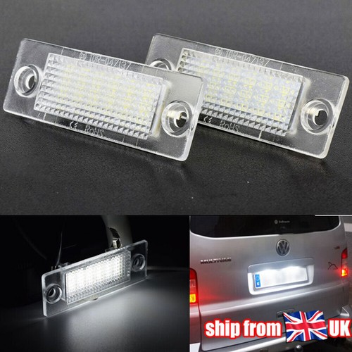 Led rear number plate - 2x,