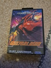 Sega Mega Drive Outrun 2019 PAL Boxed Game With Manual Great Condition Tested A1