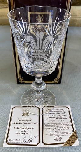Edinburgh crystal cut glass - cut,