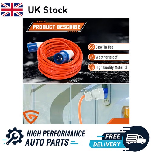 Hook cable 25m 16a 240v - 25m, for