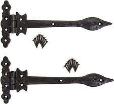 Pair of Black Antique Tee Door