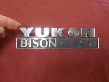 VINTAGE YUKON BISON EMBLEM CAR