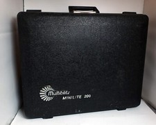 Multiblitz Minilite 200 Black Large Plastic Case ID 22" (L) x 17"(W) x 4"(H)