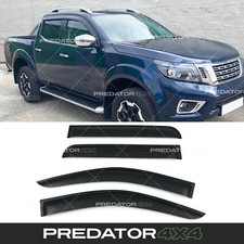 BLACK WIND DEFLECTORS DOOR