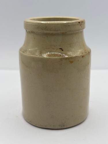 Old plain stoneware jar