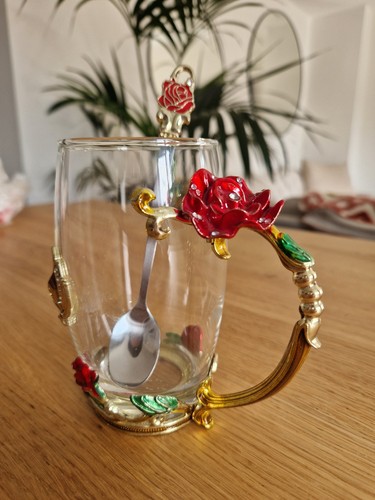 Luxury enamel red - red, rose