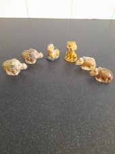 Vintage Wade Whimsies Flintstone Miniature Characters