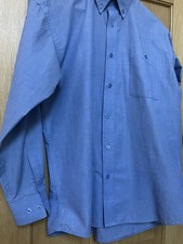Official Air / Sea Scouts Light Blue S Long Sleeve Shirt Chest 95cm collar 14.5”