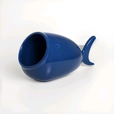 Rick Stein Salt Pig Kitchen Utensil. Striking Blue Bone China. Brand New Boxed