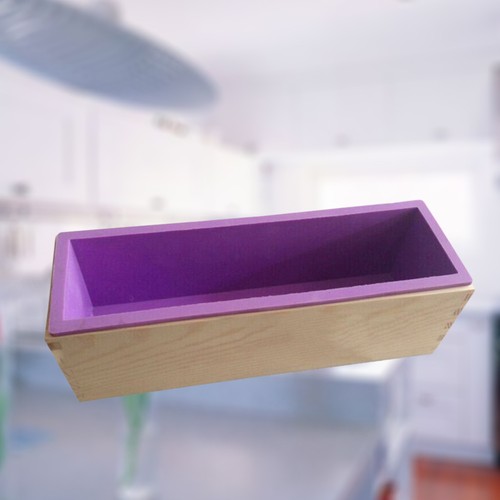 Rectangle silicone mould soap - rectangle,