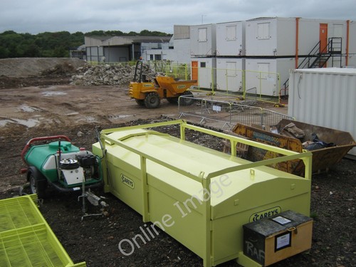 Photo 6x4 site offices - site,