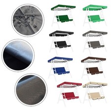 Garden Swing Canopy Set with Seat Cover for Complete Weather Protection