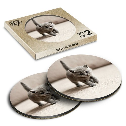 Boxed round coasters - 2,