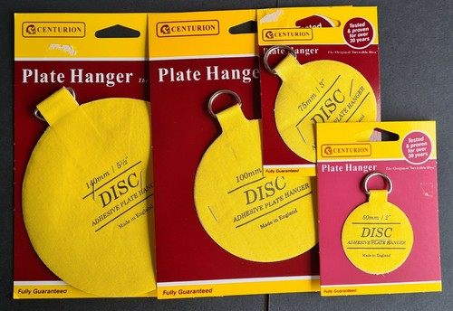 Plate picture hanger disc - plate,