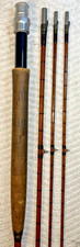 Split Cane Trout Fly Rod HARDY THE GOLD MEDAL 3 Piece 10’ w/ End Stoppers & Bag