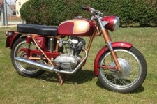 Ducati 175/200 250 350 450 single beautiful NEW exhaust pipe 685mm = 27" length