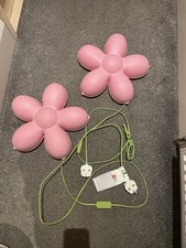 2x IKEA Pink Flower Wall