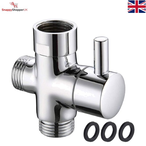 Chrome plated way shower arm - chrome-plated, 3-way