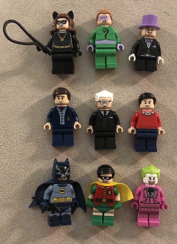 Lego batcave minifigures only - batcave,