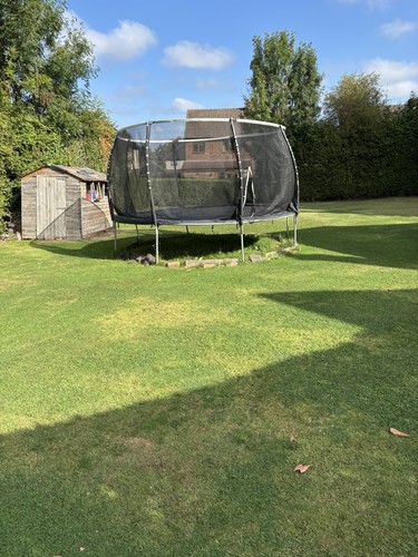 Trampoline safety net - trampoline,