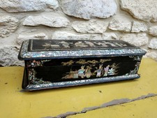 19TH C CHINESE LACQUER AND