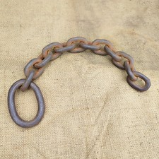 Vintage Old Rusty  loop end