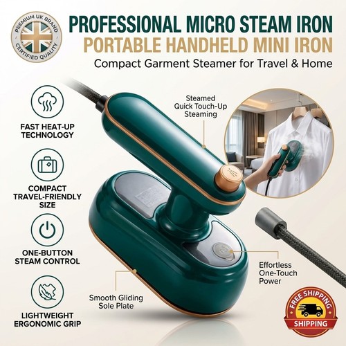 Professional micro steam - professional, iron