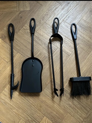 Fireplace companion set real - set,