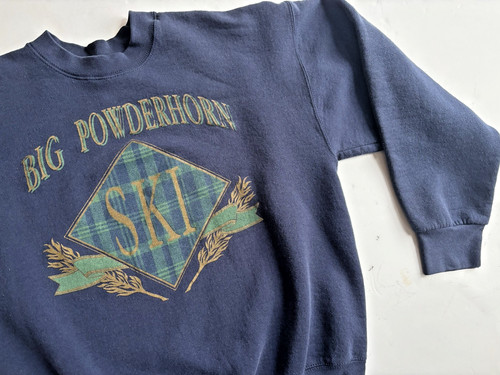 Vintage ski big powderhorn - vintage,