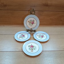 Royal Worcester Miranda Blue Side Plates x 4