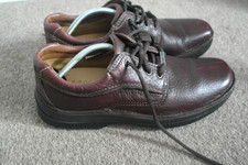 Clarks Mens Active Air Brown Leather Gore-Tex Lace Up Shoes UK 8.5 G