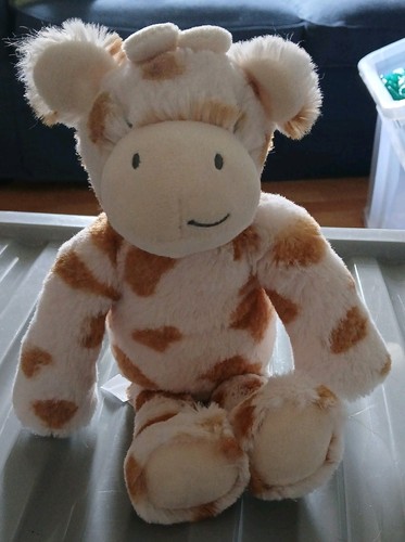 Tesco giraffe cow plush - giraffe,