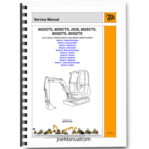 Jcb 8025zts 8026cts - jcb,
