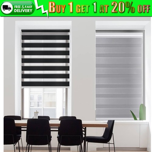 Zebra window blind - window,