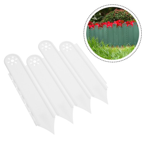 Plastic fence for garden xmas - plastic,