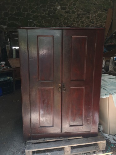 Large vintage wood corner - wood,