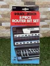 black & decker 8 piece router