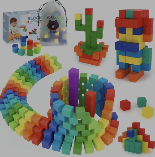 Magnetic building blocks - building,
