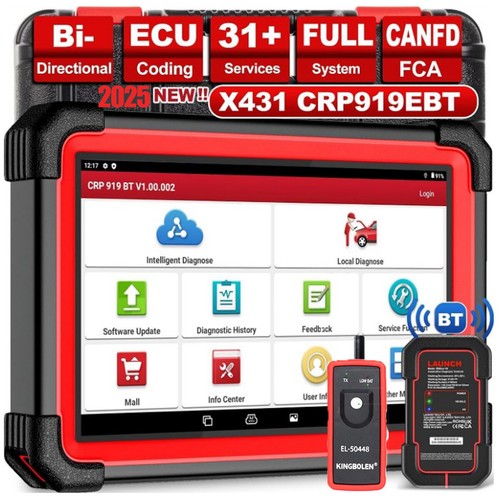 Launch x431 crp919e obd2 - launch, bt